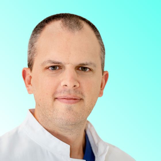 Dr. Matthias Huck, Funktionsoberarzt in der Klinik für Anästhesiologie