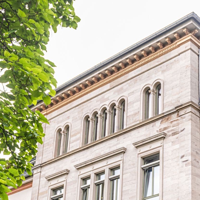 Gebäudeansicht der Allgemeinen Psychiatrie.